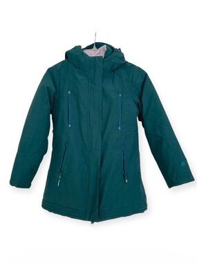 C9 Champion Venture Dry Winter Jacket Teal Green Girls Size M 7/8